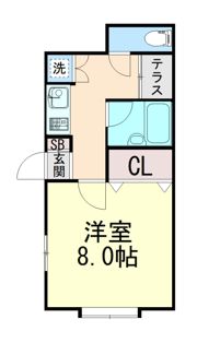 マンダレー御影の間取り画像