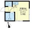 ユナイト 鶴見バレンシアの丘の間取り画像
