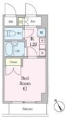 KDXレジデンス横浜関内の間取り画像