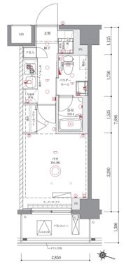 AZEST西川口Ⅲの間取り画像