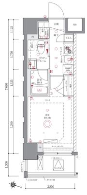 AZEST西川口Ⅲの間取り画像