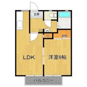 サンビレッジ千現の間取り画像