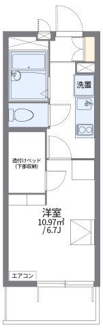レオパレス加島駅ダイレクトⅡの間取り画像