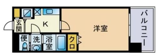 クリエ平尾の間取り画像