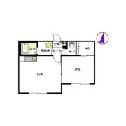 シャーメゾンUENO Ⅰ棟の間取り画像