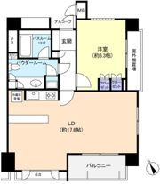 ビヴァーチェ赤坂の間取り画像
