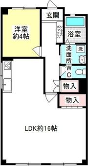 山田ビルの間取り画像