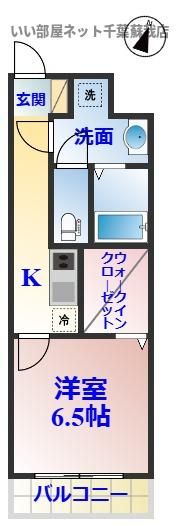 カーサトリプルエーの間取り画像