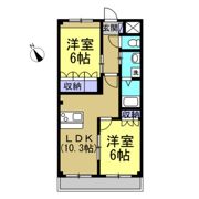 陶乃杜．Aの間取り画像