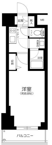 コンシェリア芝公園MASTER'S VILLAの間取り画像