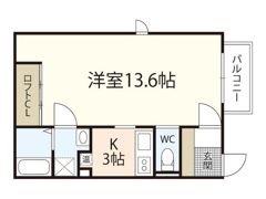 スクエアハウス.Kの間取り画像