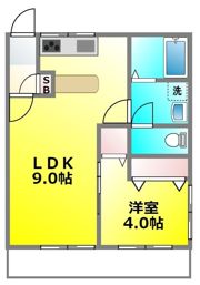小さな庭の間取り画像