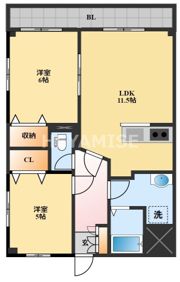 サンステージの間取り画像