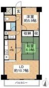 ダイアパレス前橋文京町の間取り画像