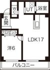 信和元町ハウスの間取り画像