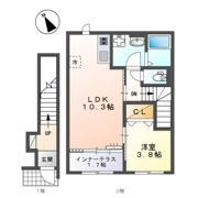 有馬8丁目新築アパート（仮の間取り画像