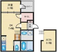 ハーモニーテラス青柳町の間取り画像