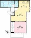 カームコートKの間取り画像