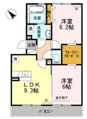 クレアトゥールの間取り画像