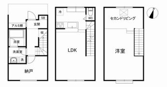 ウィステリア用賀の間取り画像