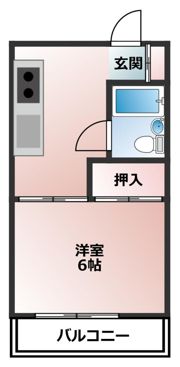 トウキ狛江ハイツの間取り画像