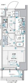 GENOVIA西横浜の間取り画像