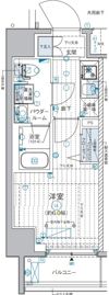 GENOVIA西横浜の間取り画像
