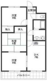 タキマツ第5マンションの間取り画像