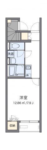 クレイノメゾンフルリールの間取り画像