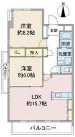 リアン東山の間取り画像