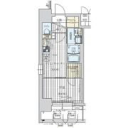ワールドアイ大阪West Gateの間取り画像