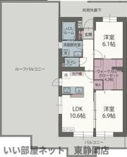 ユング フラウの間取り画像