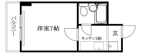 久万ノ台スカイマンションの間取り画像