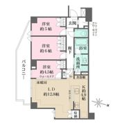 ザ・パークハウス経堂レジデンスの間取り画像