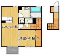 D-room片野新町の間取り画像