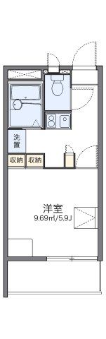 レオパレスグランヴィラージュの間取り画像