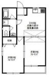 TWINZ深大寺Ⅰの間取り画像