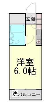 キューブ芦屋の間取り画像