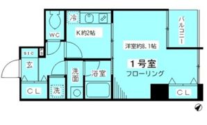 エムズコートの間取り画像
