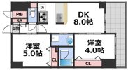 アーデンタワー本町イーストの間取り画像