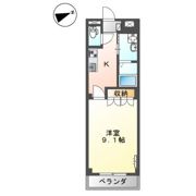 ボナールBの間取り画像