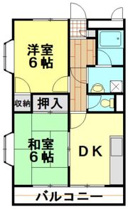 ウォームパレスの間取り画像