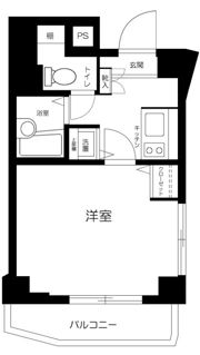 スカイコートヌーベル早稲田の間取り画像