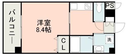 S－FORT熊本県立大学前の間取り画像