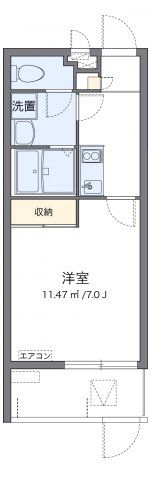 クレイノコーラルアイルⅢの間取り画像
