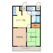 戸田岡昭マンションの間取り画像