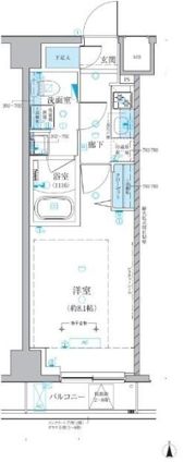 ベルシード池袋本町の間取り画像