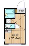 ECOLE（エコール） 105号室の間取り画像