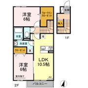エトワール Cの間取り画像