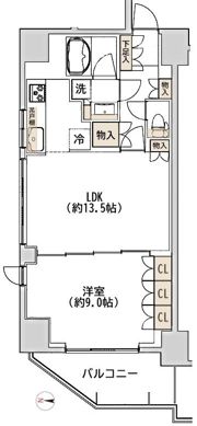 ヴェルディーク綾瀬の間取り画像